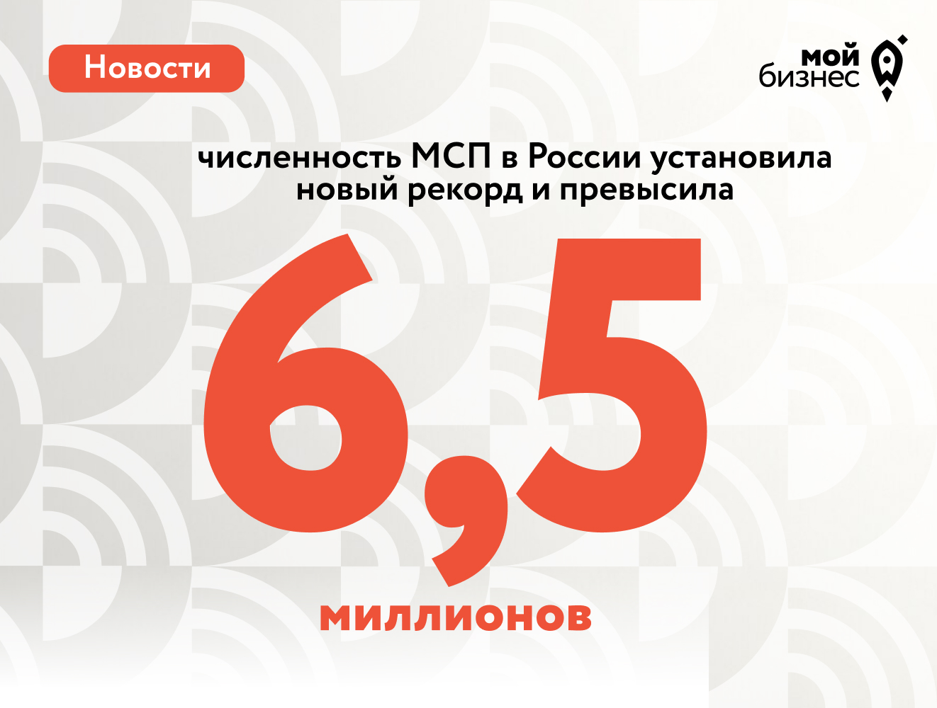 Численность МСП в России установила новый рекорд и превысила 6,5 млн - АРБ