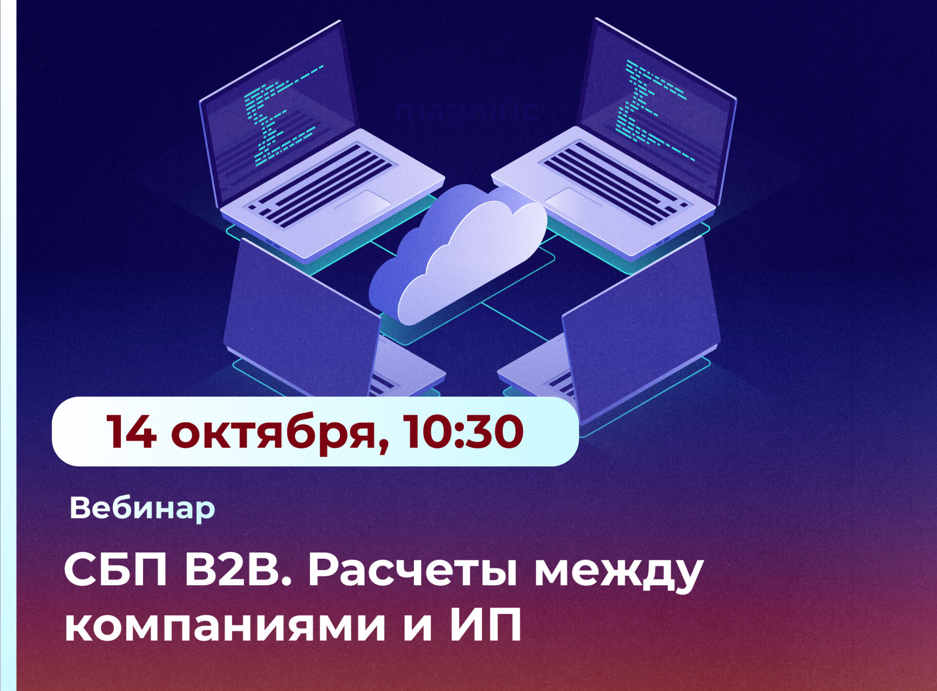 Банк России приглашает бизнес на вебинар по расчетам через СБП B2B